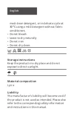 Preview for 8 page of medi Patella tendon support Instructions Manual