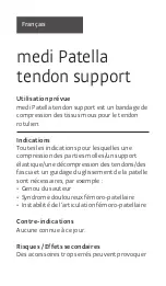 Preview for 10 page of medi Patella tendon support Instructions Manual