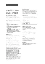 Preview for 10 page of medi Posture plus comfort Instructions For Use Manual