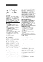 Preview for 12 page of medi Posture plus comfort Instructions For Use Manual