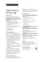 Preview for 38 page of medi Posture plus young Manual