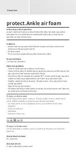 Preview for 36 page of medi protect.Ankle air foam Instructions For Use Manual