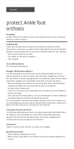 Preview for 8 page of medi protect.Ankle foot orthosis Instructions For Use Manual