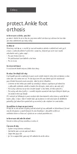 Preview for 14 page of medi protect.Ankle foot orthosis Instructions For Use Manual