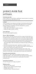 Preview for 28 page of medi protect.Ankle foot orthosis Instructions For Use Manual