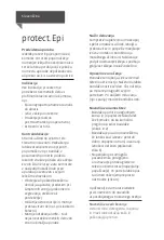 Preview for 38 page of medi protect.Epi Instructions For Use Manual