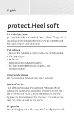 Предварительный просмотр 4 страницы medi protect.Heel soft Instructions For Use Manual