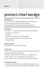 Preview for 20 page of medi protect.Heel wedge Instructions For Use Manual