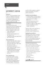 Preview for 34 page of medi protect.Leva Instructions For Use Manual