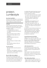 Preview for 34 page of medi protect.Lumbostyle Manual