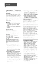 Preview for 10 page of medi protect.OA soft Instructions For Use Manual