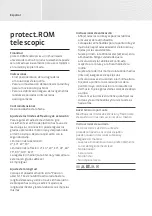 Preview for 8 page of medi protect.ROM telescopic Instructions For Use Manual