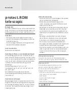 Preview for 14 page of medi protect.ROM telescopic Instructions For Use Manual