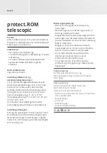 Preview for 16 page of medi protect.ROM telescopic Instructions For Use Manual