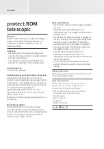 Preview for 22 page of medi protect.ROM telescopic Instructions For Use Manual