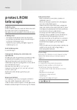 Preview for 26 page of medi protect.ROM telescopic Instructions For Use Manual