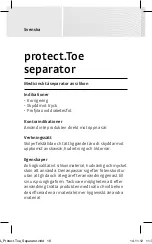 Preview for 6 page of medi protect.Toe separator Instructions For Use Manual