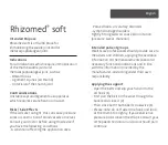 Preview for 5 page of medi Rhizomed soft Instructions For Use Manual