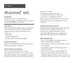 Preview for 12 page of medi Rhizomed soft Instructions For Use Manual