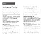 Preview for 14 page of medi Rhizomed soft Instructions For Use Manual