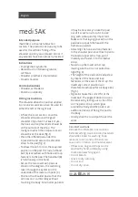 Preview for 4 page of medi SAK Instructions For Use Manual