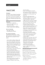 Preview for 10 page of medi SAK Instructions For Use Manual