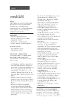 Preview for 12 page of medi SAK Instructions For Use Manual