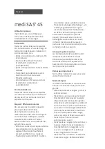 Предварительный просмотр 6 страницы medi SAS 45 Instructions Manual