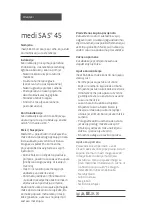 Предварительный просмотр 20 страницы medi SAS 45 Instructions Manual