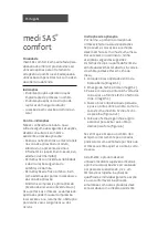 Preview for 10 page of medi SAS comfort Instructions For Use Manual