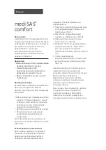 Preview for 24 page of medi SAS comfort Instructions For Use Manual