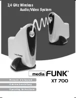 MEDIA FUNK XT 700 Operating Instructions Manual preview