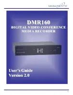 Preview for 1 page of Media Pointe DMR160 User Manual