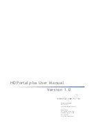 Preview for 27 page of Media Pointe HD Portal plus User Manual