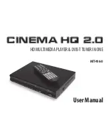 media-tech CINEMA HQ 2.0 User Manual preview