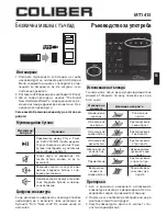 Предварительный просмотр 5 страницы media-tech COLIBER MT1415 Instruction Manual