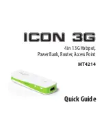 Предварительный просмотр 1 страницы media-tech ICON 3G MT4214 Quick Manual