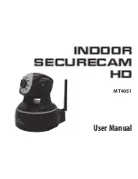 Предварительный просмотр 1 страницы media-tech INDOOR SECURECAM HD MT4051 User Manual