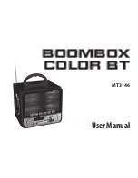 Предварительный просмотр 1 страницы media-tech MT3146 Boombox Color BT User Manual