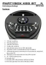 media-tech PARTYBPX KEG BT MT3165 User Manual preview