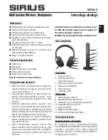 Предварительный просмотр 3 страницы media-tech SIRIUS MT3525 Instruction Manual