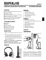 Предварительный просмотр 7 страницы media-tech SIRIUS MT3525 Instruction Manual