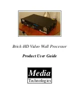 Media Technologies Brick-HD Product User Manual preview