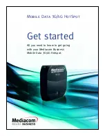 Mediacom Mobile Data 3G/4G HotSpot Get Started preview