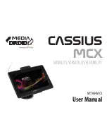 Предварительный просмотр 1 страницы Mediadroid CASSIUS MCX MT7004MCX User Manual