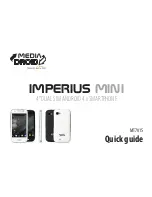 Preview for 1 page of Mediadroid IMPERIUS ALPHA MT7017 Quick Manual