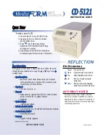 Предварительный просмотр 1 страницы MediaFORM CD-5121 Instruction Manual