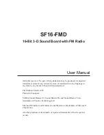 Предварительный просмотр 2 страницы MediaForte SF16-FMD User Manual