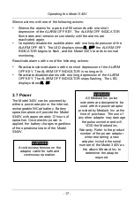 Preview for 23 page of MEDIAID 340V User Manual