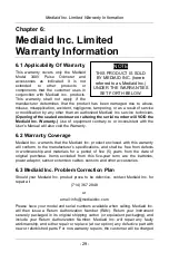 Preview for 35 page of MEDIAID 340V User Manual